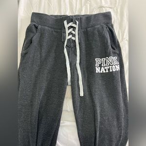 Pink nation XS sweatpants
